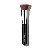 Flat Top Kabuki Foundation Brush Soft, Dense Bristles for Liquid, Cream & Powder Makeup Perfect for Blending & Buffing Streak-Free, Even Coverage Large, Travel-Friendly Brush for Smooth Application