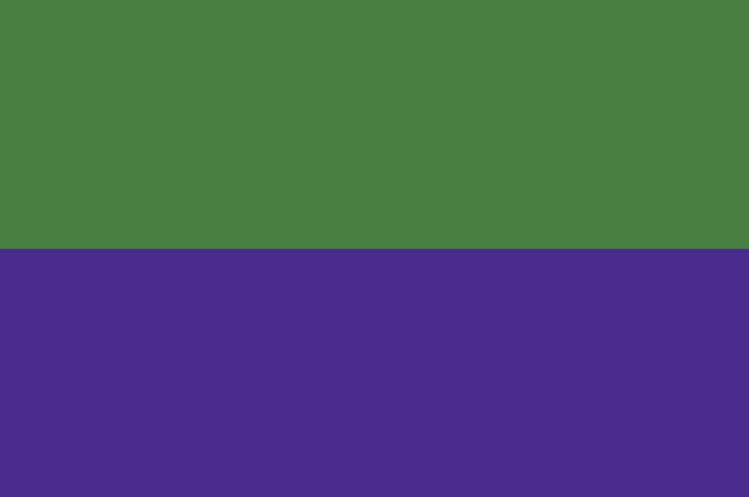 Drapeau horizontal Hermann Missouri 1.35m² pour pavoisement de mât sans usure