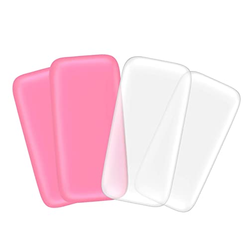 NULYLU Silicone Palette 4pcs Eyelash Grafting Tool Eyelash Pad Makeup Prop Extension Supplies