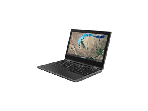 Image of Lenovo Chromebook 300e 2nd Gen 2-in-1 11.6 inch Touch 4GB 32GB X2 1.1GHz, Black (Renewed)