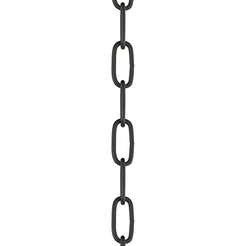 Chaîne décorative noire 90cm pour lustre et suspension Livex 5608-04
