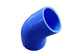 TurboXS TurbnoXS E4570BLU Blue 2.75" 45° Silicone Elbow