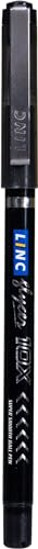 Linc Glycer 0.6mm10X Ball Pen | Black Ink | Pack of 10 Pens