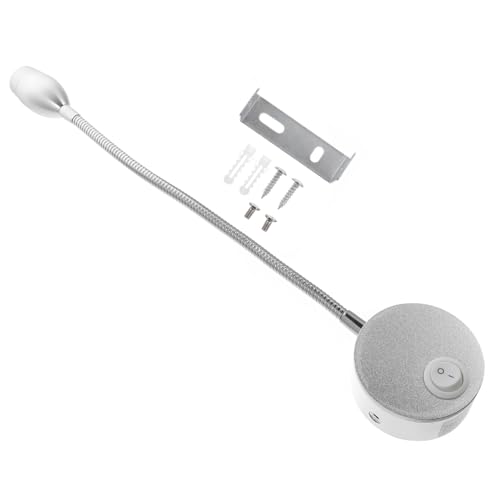TEHAUX 1pc Flexible Reading Light for Bedroom Hotel Bedside and Study Use Compact Design for Easy Placement and Eye Comfort