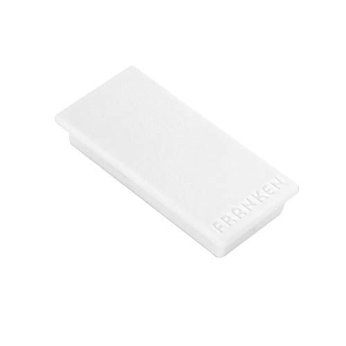 Franken HM2350 09 Aimants,10 pièces, 23 x 50 mm, blanc