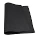 KANEIJI Shoe Repair Rubber Soling Sheet, 57 * 38cm, Thickness can Choose, 1 Sheet (Black, 1mm Thickness)