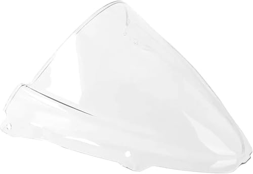 Déflecteur de pare-brise transparent Ninja ZX6R en matériau haute résistance