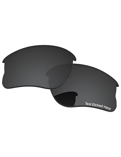 Image of Replacement Lenses & Rubber Kits for Oakley Flak Jacket XLJ OO9009 63mm - Precision Fit, UV Block, Impact Resistant