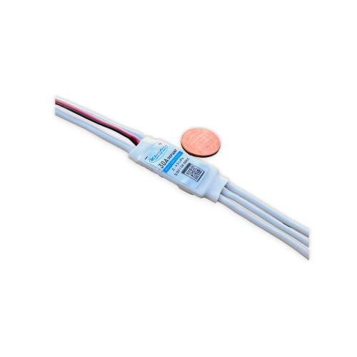 30A Defiant ESC - RC Brushless Motor Electric Speed Controller ESC 3A UBEC with XT60 & 3.5mm Plugs - Multi-Directional Technology