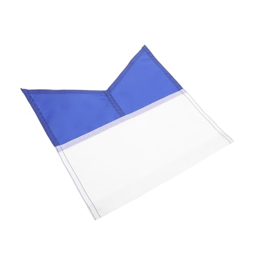 Drapeau de plongée bleu et blanc Oxford accessoire sécurité pour kayak