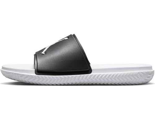 Jordan Jumpman Men's Slides (FQ1598-010, Black/White, US Size 7)2