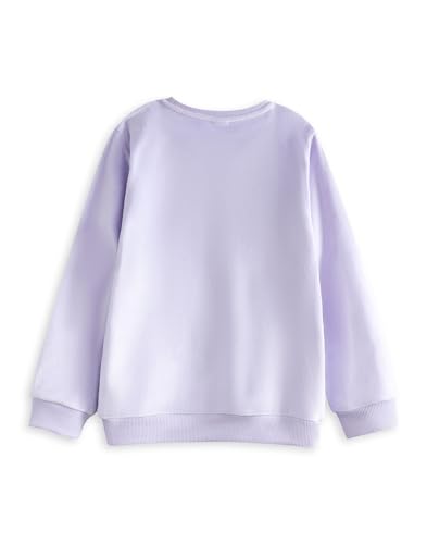 Disney Frozen Girls Light Purple Long Sleeve Long Leg Pyjama Set | Elsa Think Magic Be Magic Sleepwear3