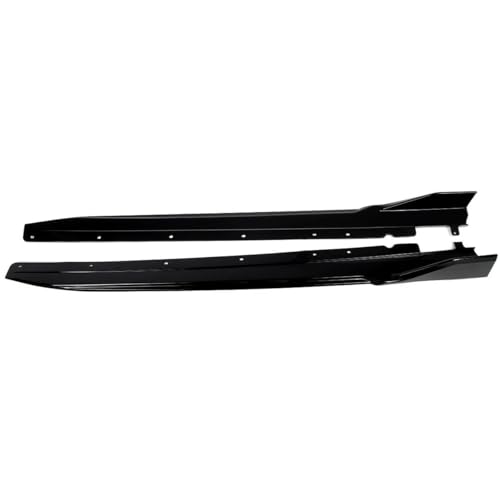 Faldones laterales negros brillantes de coche para Serie 3 G20 G21 divisor lateral