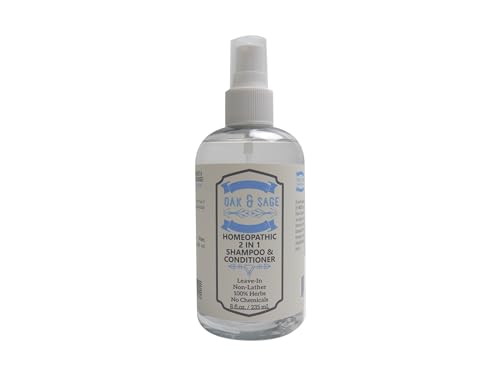 OAK & SAGE 2-in-1 Unscented Shampoo & Conditioner 8oz