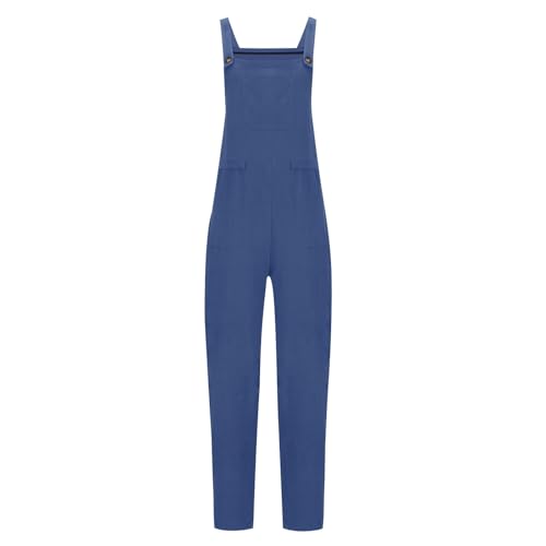 Overol holgado para mujer con pantalones casuales sueltos cargo 2