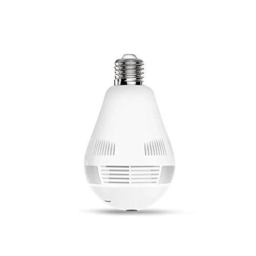SIFA TECHV380Pro Fisheye 360° Panoramic Wireless HD 1080p Full HD CCTV Wi-Fi Camera Led Bulb with Bulb Holder - Supports 64GB SD Card (Not Included)-image-45