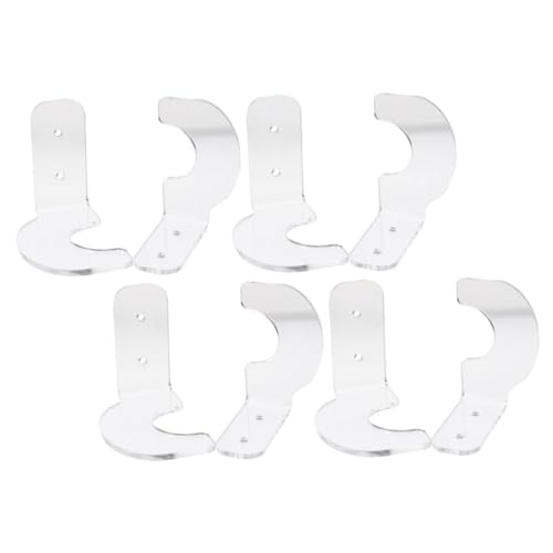 balacoo Wall Mounted Bat Holder Durable Softball Baseball Bat Display Rack Horizontal Storage for Hockey Sticks Game Memorabilia Easy Installation Sturdy Design