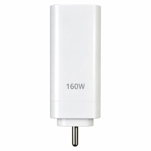 Image of Original Compatible with 160W Charger Set with Cable Ultra Fast Charging OnePlus 12R / 12 /11 / 11R / 10 Pro / 10R / 10T / 9R / 9 Pro / 9RT / Nord CE4 / CE3 / CE2 / CE3 Lite / CE2 Lite 5G - White AD-CHARGER-275