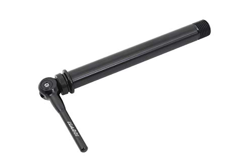 Axe de roue avant Massi 15x125mm noir, la haute précision pour le cyclisme