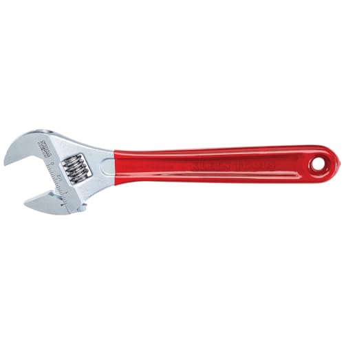 KLEIN TOOLS Adjustable Wrench Extra Capacity, 10-Inch Klein Tools D507-10