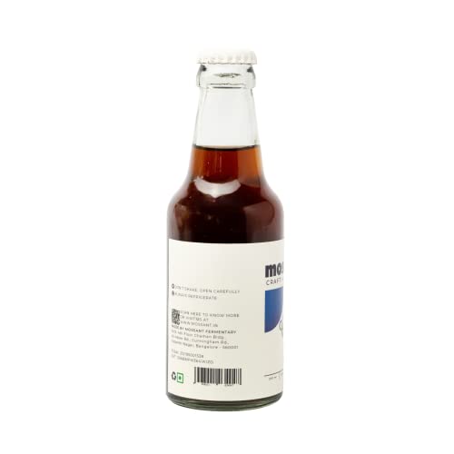 Mossant Kombucha |Cola Kombucha | Craft kombucha | Low Sugar | 37 Kcal (Pack of 6)