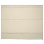"Roman Blind – Elegant & Durable Polyester Window Covering" (1, Beige, 120x160 cm)