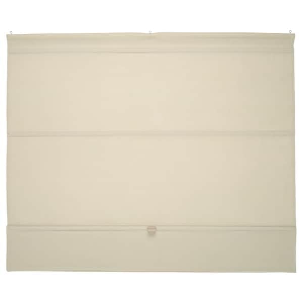 "Roman Blind – Elegant & Durable Polyester Window Covering" (1, Beige, 120x160 cm) — image 1