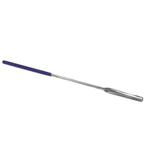 A2Z Micro Lab Scoop, Stainless Steel Long Handle Sampling Scoop with Comfort Grip, Lab Measuring Mixing Filling Scoop for Powders Gel Cap Filler -Essential Labware Supplies - 9
