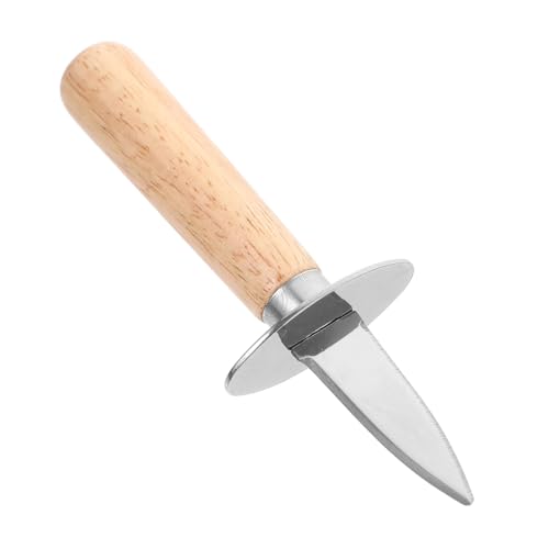 GREENADSCAPE Cuchillo Para Ostras, Herramienta Para Abrir Ostras, Abreostras De Cocina, Abreostras Portátil, Abridor De Almejas Para Mariscos, Abreostras, Pinza Para Ostras, Pinza Para Abrir