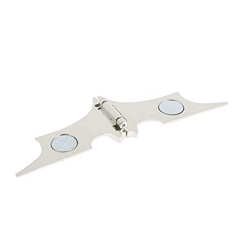 Preisvergleich Produktbild sharprepublic Metall Bargeld Geldscheinklammer Kreditkarteninhaber Brieftasche Büroklammer 6.5x3.6x1.2cm - Silber