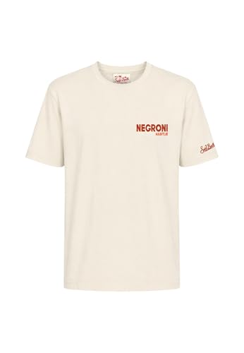 T-shirt à manches courtes homme Saint Barth look plage et terrasses d'été