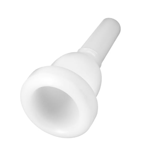 Toddmomy Standard Trumpet Mouthpiece 49mm Outer Diameter Plastic Trumpet Practice Mouth Replacement Accessory