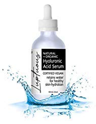 Hyaluronic Acid Serum for Face + All Skin, Certified Vegan Hydrating Serum, Revitalizing Anti-Aging, Anti-Wrinkle Repair Skin Care with Organic Coconut Oil and Organic Jojoba Oil, 2 oz
