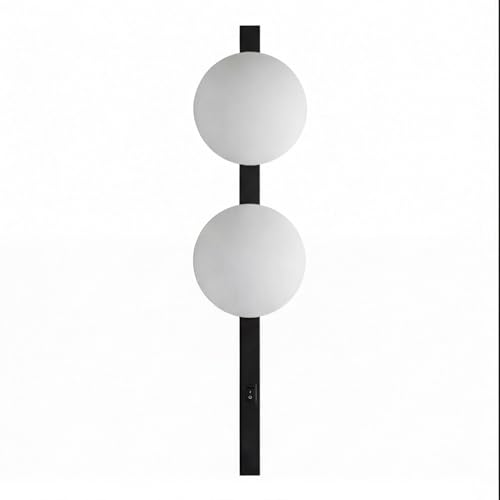 Aplique antideslumbrante con interruptor de doble lámpara E14 elegante para pasillo 4