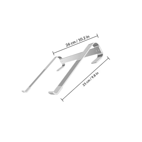 Soporte portátil para laptop de aleación de aluminio Zerodeko miniatura 2