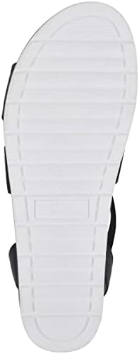 WHITE MOUNTAIN Shoes Distribute Women's Flat Sandal, Black/Burn/Smooth, 8 M | Image 2