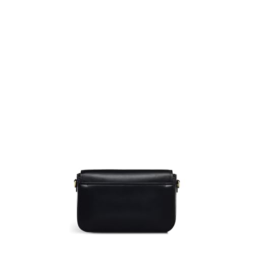 Image of RADLEY London River Road Women's Small Leather Flapover Crossbody Bag, Black