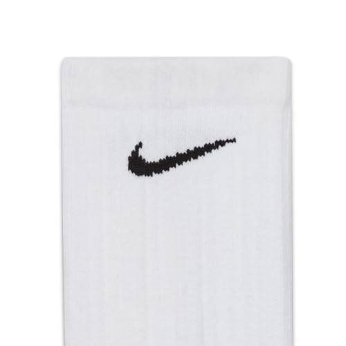 Image of Nike Unisex Adult Everyday Cushioned Training Crew Socks (3-Pack) | Mens and Womens