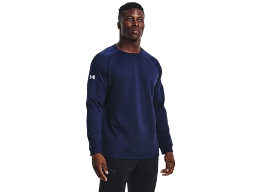 Under Armour Storm Fleece Long Sleeve Crew Midnight Navy SM at