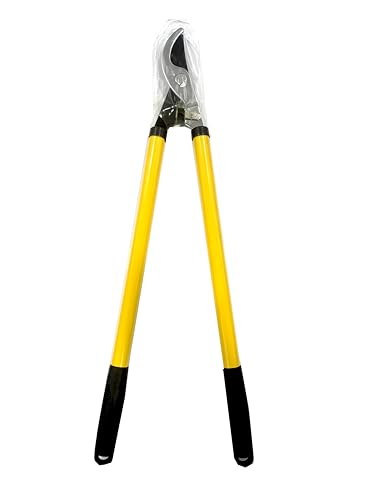 Image of Jon Bhandari Tools 24 inch Bypass Lopper with 2-Inch Cutting Capacity - Garden Pruner & Tree Trimmer with Sharp Carbon Steel Blade, Shock-Absorbing Grip & Long Comfort Handles for Easy Pruning