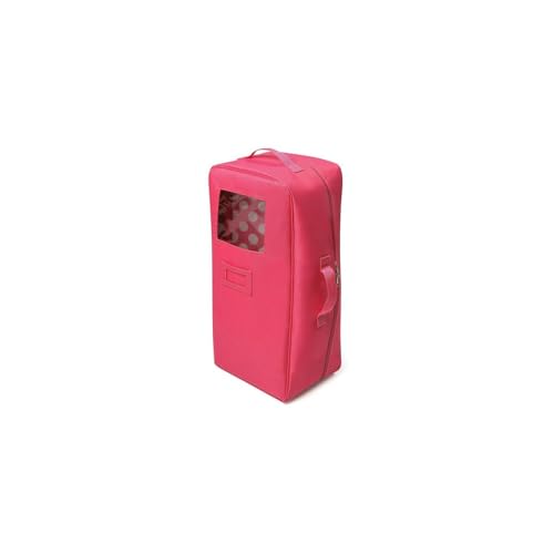 Maykoosh Nordic Haven Doll Travel Case with Pop-Up Bed with Bedding for 18 Inch Dolls - Pink - 8.75