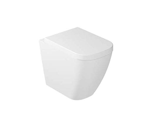 Sedile Originale GALASSIA - WC MEG11 C/chiusura Rallentata Art.5455 ; Con Paracolpi Antiscivolo, Coprivaso; Tavoletta Tradizionale.