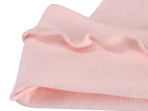 Durio Baby Beanies Cute Baby Girl Beanie Knotted Infant Baby Beanie 0-6 Months Baby Girl Hats Newborn Beanie Hat Mittens For Girls Boys E Candy Color(Hats&Mittens) 0-6 Months #TOP6