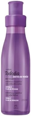 Body Splash Tododia Amora e Flor de Pêssego 200ml