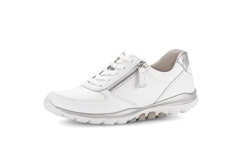 Gabor Shoes 92.120.47   Zapatos de tacón para mujer, Blanco Plata 51, 38 EU