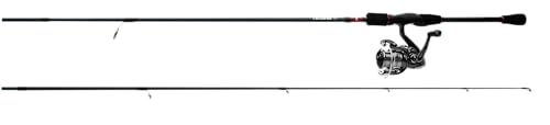 Daiwa Crossfire LT EVA Spinning Combos – Graphite 2-Piece Fishing Rod & Crossfire LT Reel with EVA Grip – Multiple