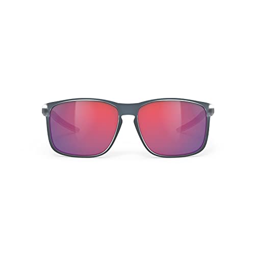 Gafas Rudy Project Overlap con lentes espejadas Multilaser Red de diseño ergonómico 2