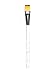 Robert Simmons Simply Simmons Watercolor & Acrylic Short-Handle Brushes 3/4 in. flat wash synthetic mix