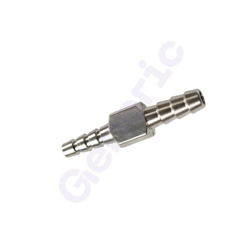 Image of Dental Chair Parts -Brass Nipple Size 2mm+2mmTwo Way Joint, Superior Quality, Compact Design, Long Service Life (Pack of 3)