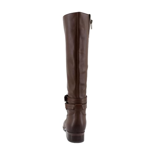 Naturalizer Womens Rory Wide Calf Leather Knee-High Boots Brown 8.5 Medium (B,M)4